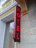 Standard LED sign, vertical 0